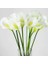 10 Adet Ev Dekoratif Calla Lily Gelin Düğün Buketi Lateks Gerçek Dokunmatik Yapay Çiçek Dekor | Yapay ve kurutulmuş Çiçekler (Yurt Dışından) 4