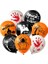 12 "cadılar Bayramı Süslemeleri Lateks Balonlar 18 Adet Cadılar Bayramı Eğlenceli Parti Balonları 7 Cadılar Bayramı Desenli (Yurt Dışından) 1