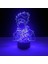 Kakashi Naruto Çocuklar Yatak Odası Nightlight Masa Lambası 3D LED Gece Lambası (Yurt Dışından) 4