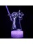 Yıldız Savaşları Yoda Gece Işık LED 3D Gece Işık Masası Masa Lambası Çocuklar Hediye (Yurt Dışından) 1