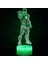 7 Renkli Illusion Masa Masası Lambası 3D LED Gece Lambası Büstü Demir Adam Çocuk Oyuncakları (Yurt Dışından) 4