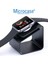 Apple Watch Se 2022 40MM-44MM Için Alüminyum Şarj Standı - Siyah AL3075 4