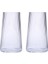 Set 2 Yaratıcı El Yapımı Üflemeli Kurşun Ücretsiz Kristal Highball Gözlük Bar Suyu Içecekler Visipeyler | Highball Cam (Yurt Dışından) 1