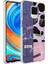 - Xiaomi Redmi Note 9s - Kılıf Kenarlı Renkli Desenli Elegans Silikon Kapak 1