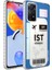 - Xiaomi Redmi Note 11 Global - Kılıf Kenarlı Renkli Desenli Elegans Silikon Kapak 1