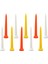 10 Parça Toplu Golf Tees Dayanıklı Golf Çivi Golf Eğitimi Yardımcıları Boyutu (Yurt Dışından) 2