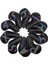 10 x Uzun Boyun Golf Kulübü Demir Kapakları 4 5 6 7 8 9 P A S x Su Geçirmez Headcover Siyah Lazer (Yurt Dışından) 1