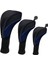 3 Adet Golf Kulübü Headcover 460CC Hibrid Sürücü Ahşap Kafa Kapak No. 1 3 5 Mavi (Yurt Dışından) 4