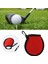 Golf Ball Temizleyici Yıkanabilir Kanca ile Silinme Topları Aksesuarları Kırmızı (Yurt Dışından) 4