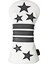 Dayanıklı Golf Ahşap Kafa Kapak Sürücüleri Headcover Koruyucu Yıldız Çizim Korumalı M 1pc (Yurt Dışından) 2
