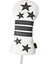 Dayanıklı Golf Ahşap Kafa Kapak Sürücüleri Headcover Koruyucu Yıldız Çizim Korumalı M 1pc (Yurt Dışından) 5
