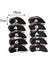 10 Parça Golf Demir Headcover Set Golf Kulübü Başkanı Sayı 3-9, A, P, S (Yurt Dışından) 3