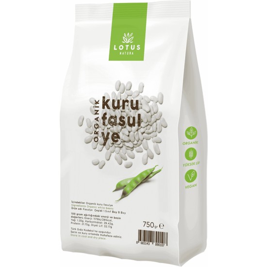 Lotus Natura Organik Kuru Fasülye ve Nohut Fiyatı