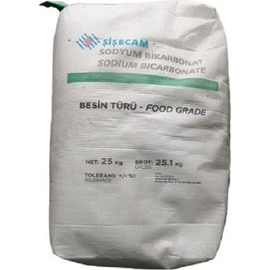 Şişecam Saf Karbonat Sodyum Bi Karbonat (Besin Sodası) 1 kg Beyazlar İçin 10 Yıkama Standart Koku
