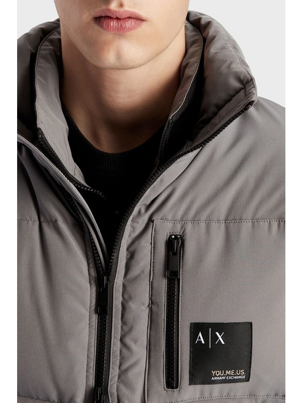 Armani Exchange Logolu Çıkarılabilir Kapüşonlu Regular Fit Fiyatı