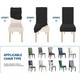 Tuchmall Ipek Kadife Sandalye Kılıfı,sandalye Örtüsü, Lastıkli, Standart 1 Adet