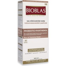Bıoblas 360 ml Yoğun Nemlendirici Şampuan (Probiotic&panthenol)