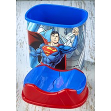 KaktüsKedi Superman Lisanslı 5.5 Lt Çöp Kovası 714542