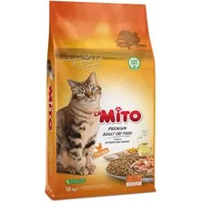 Mito Tavuklu Yetişkin Kedi Maması 1Kg