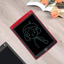 MBW LCD Yazı Tablet Yazı Tahtası Çizim Pedi Kurulu Kırmızı