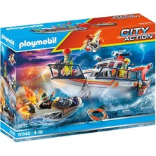 Playmobil Fire Rescue With Personal Watercraft