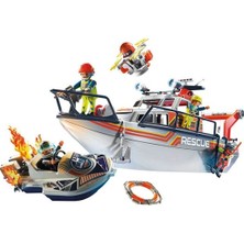 Playmobil Fire Rescue With Personal Watercraft