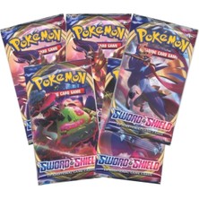 Abetto Pokemon Sword & Shield Blister Pack ve Pokemon Kart Koruma Çantası (4 Paket Bir Arada)