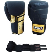 Dragon Nakkama Boks Eldiveni Whiteface Boks Bandajı 2’li Set 30116