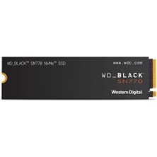 Wd Black Sn770 500GB 5000-4000MB M.2 2280 NVMe SSD