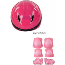 Top Rock Store Kask Dizlik Dirseklik Koruyucu Set 7 Parça