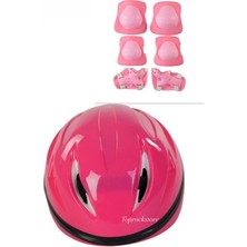 Top Rock Store Çocuk Kask Dizlik Dirseklik Seti 7 Parça