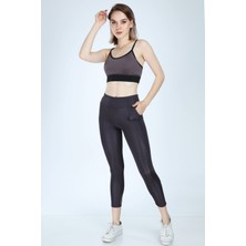 DaisyModa Yüksek Bel Kadın Toparlayıcı Modelli Tayt