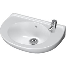 Turavit Delikli Oval Lavabo 28X45 cm 5010D