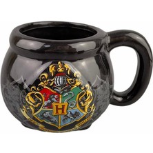 Sinley Harry Potter Hogwarts Okul Rozeti Kazanı 3D Oyulmuş Seramik Kupa (Yurt Dışından)