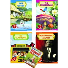 4.sınıf Öğrencilerinin Zevkle Okuyacağı Ingilizce Hikaye Kitabı Seti