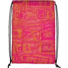 Speedo 8-12813G781 Printed Mesh Bag Xu Yüzücü Çantası