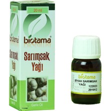 Biotama Sarımsak Yağı 20 ml