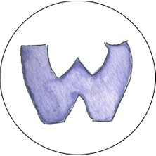 Muca Agu Patch - Harf W