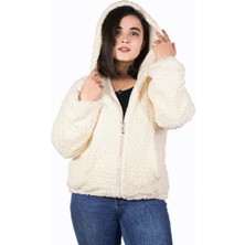 Pabtex Oversize Astarlı Peluş Mont Yüksek Kalite