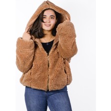 Pabtex Oversize Astarlı Peluş Mont Yüksek Kalite