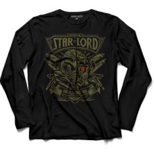 Kendim Seçtim Star Lord  Guardıans Of The Galaxy 2  Uzun Kollu Tişört Baskılı Çocuk T-Shirt