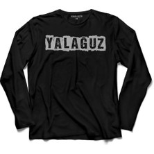Kendim Seçtim Yalağuz Yalnız Adam Trabzon Rize Karadeniz  Uzun Kollu Tişört Baskılı Çocuk T-Shirt