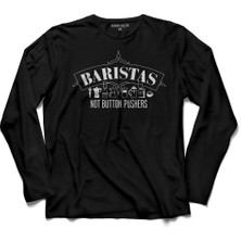 Kendim Seçtim The Barista Coffee Kahve Espresso Maker Syphon2  Uzun Kollu Tişört Baskılı Çocuk T-Shirt