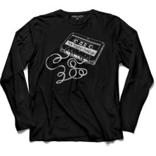 Kendim Seçtim Pink Floyd Un Dediği Gibi Kaset Kalem Nostalji  Uzun Kollu Tişört Baskılı Çocuk T-Shirt