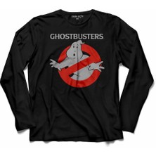 Kendim Seçtim Ghostbusters Ghost Busters  Uzun Kollu Tişört Baskılı Çocuk T-Shirt