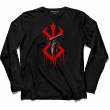 Kendim Seçtim Brand Of Sacrıfıce Mark Penman Berserk  Uzun Kollu Tişört Baskılı Çocuk T-Shirt