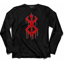 Kendim Seçtim Brand Of Sacrıfıce Mark Penman Berserk  Uzun Kollu Tişört Baskılı Çocuk T-Shirt