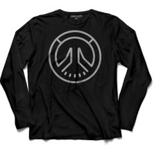 Kendim Seçtim Overwatch Heroes Steam Logo Over Watch 3  Uzun Kollu Tişört Baskılı Çocuk T-Shirt
