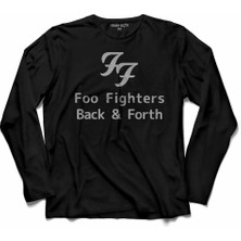 Kendim Seçtim Ff Foo Fıghters Logo  Uzun Kollu Tişört Baskılı Çocuk T-Shirt