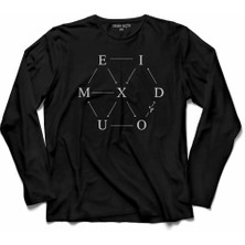 Kendim Seçtim Exo Planet Logo  Uzun Kollu Tişört Baskılı Çocuk T-Shirt